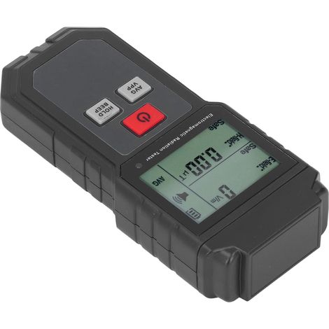 Détecteur de rayonnement électromagnétique portable, testeur de champ magnétique EMF-mètre pour extérieur (1/5)
