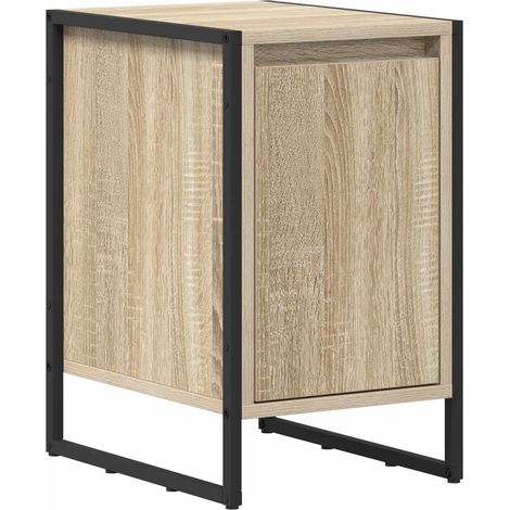 Maison Exclusive - Comodino Sonoma 39,5 x 30 x 50 cm Legno multistrato