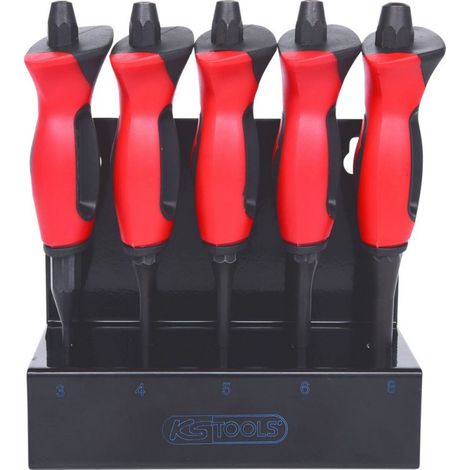 KS Tools Durchtreiber-Satz mit Handschutzgriff,5-tlg
