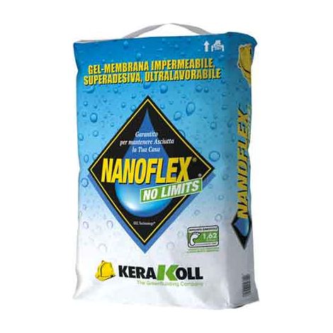 MEMBRANA IMPERMEABILIZZANTE 'NANOFLEX NO LIMITS' KERAKOLL 20 Kg - 20 kg
