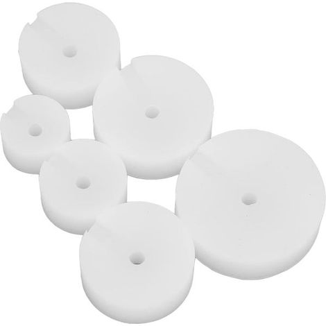 Lot de 6 coussins de mouvement de montre antidérapants et résistants à l'usure, 6 tailles différentes, tapis fixe pour mouvement de montre (1/5)
