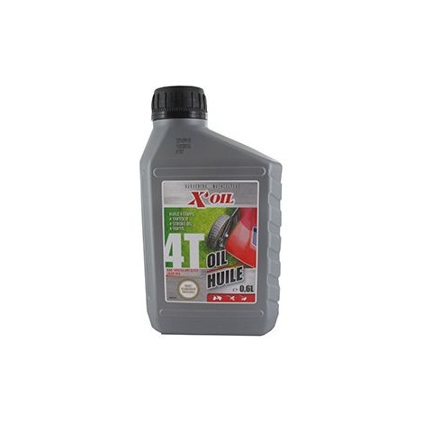 Olio 4 Tempi X'oil, 10w30 Api Sj/cf, Jaso Ma2, Con tanica da 600 ml - Raccomandato per motori Honda