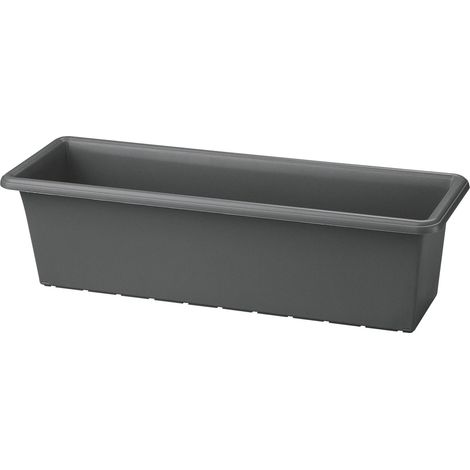 Pflanzkübel Orthex botanica 800 mm recycelter Kunststoff schwarz (1/5)