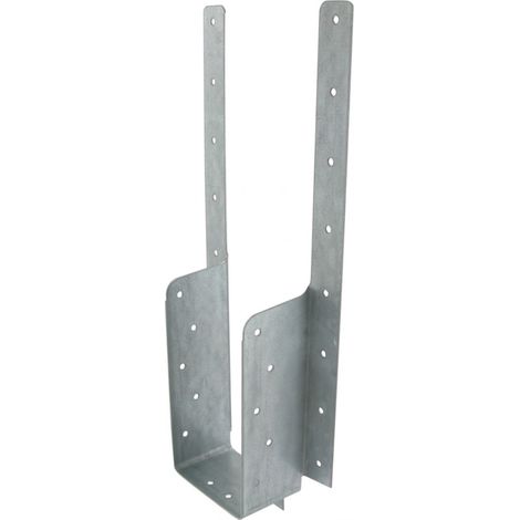 Simpson Strong Tie – Sabot de charpente 38x153mm – Épaisseur 1.5mm – Réglable en hauteur – Pour bois dur et teck – Fixation par bretelles