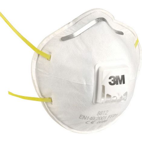 Bs mascherina protezione 3m ffp1 8812 2 pezzi
