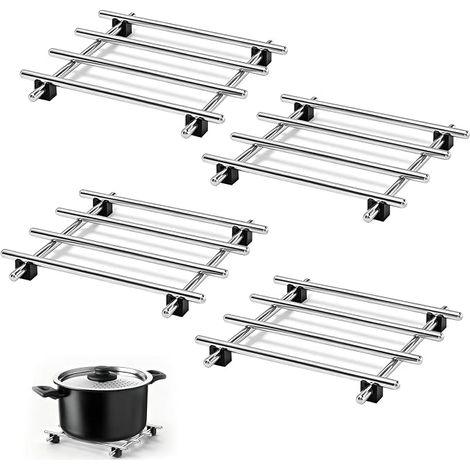 Set mit 2 hitzebeständigen Untersetzern, 18 cm (1/5)
