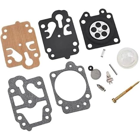 Juego de juntas de diafragma para carburador compatible con motores 139f de 26 cc, 33 cc, 43 cc y 52 cc. (1 juego) (1/5)