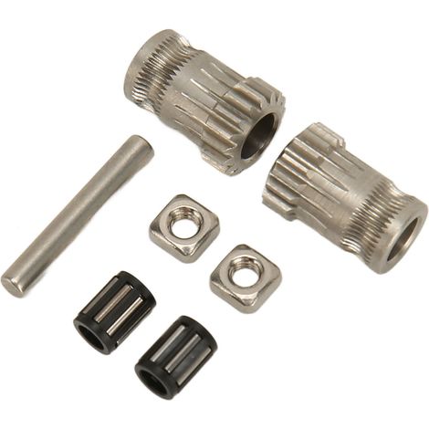 Extruder-Zahnradteile aus Edelstahl mit Doppelantrieb, Ersatzteil für 3D-Drucker (1/5)