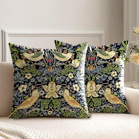 CCYKXA Kissenbezug 45 x 45 cm, 2er-Set, weich, für Sofa, Wohnzimmer, Schlafzimmer, Bett