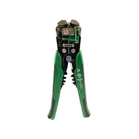 Pince coupante, à sertir et à dénuder multifonction - Vert foncé (1/5)