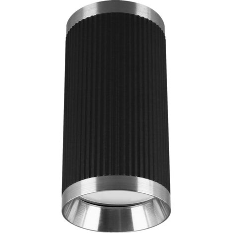 Lámpara de techo cromada negra 35W Frida DWL GU10 Ideus 04193 (1/2)