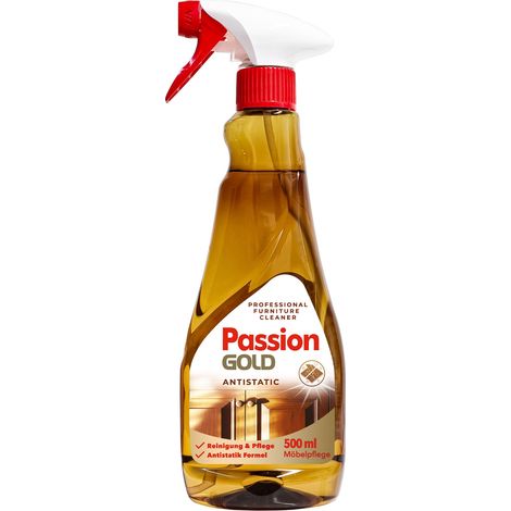 PASSION GOLD Antistatisches Möbelreiniger-Spray 500 ml