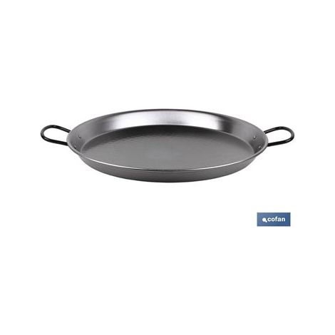 Paellera acero pulida Ø600 mm