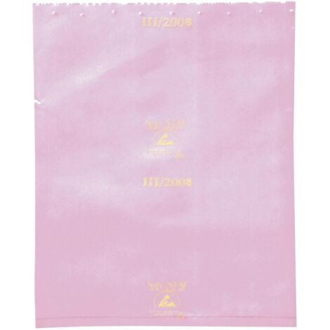 Sachet antistatique (ESD) BJZ C-BP-0406 (L x l) 150 mm x 100 mm conductible Lettre d'identification ESD: D 1 pc(s) Q60252 (1/5)