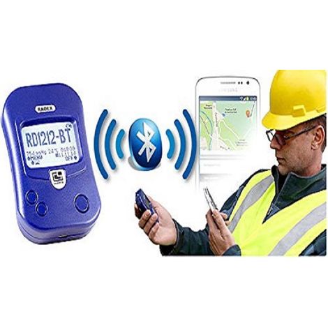 Compteur Geiger Bluetooth Radex RD1212-BT Détecteur De Radioactivité Beta, gamma et X Radiomètre Dosimètre Radiation 0.05 à 999 µSv/h interface PC (1/5)