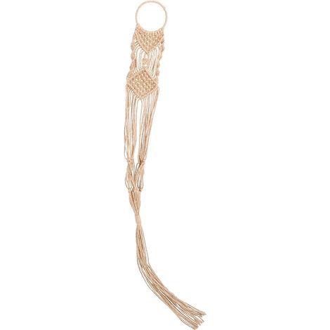 DOITOOL Suspension décorative pour plantes en coton et lin, sac filet (1/5)