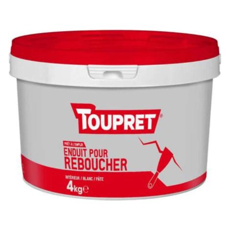 Pâte à Reboucher Toupret 4kg Rebouchage Facile Et Durable - Toupret