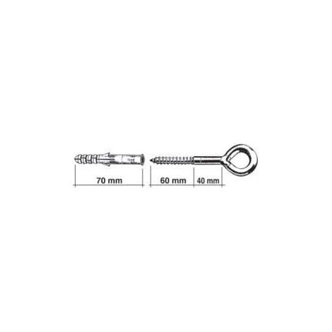 ALTRAD - Kit ancrage 10 anneaux + 25 chevilles