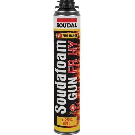 Soudal Soudafoam FR HY espuma de poliuretano rosa 750 ml