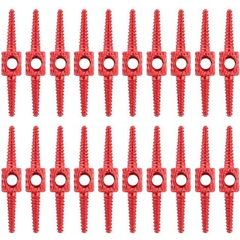 Outil de passage de câbles interne pour vélo, gaine de câble de frein et de dérailleur, adaptateur de réparation pour flexible hydraulique, rouge (1/5)