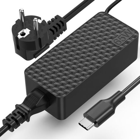 65W Chargeur Ordinateur USB C pour Portable Adaptateur (1/5)