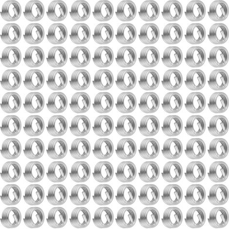 100 inserts filetés en acier inoxydable M6x1.0x1D (1/5)