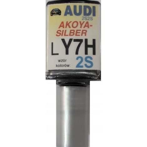 Kit di riparazione graffi per vernice auto Audi LY7H 2S akoyasilber arasystem 10ml (1/5)