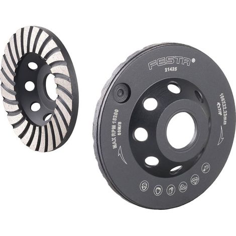 Disque de meulage diamant pour béton, Ø100mm
