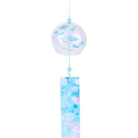 Japanische Windglocke aus Glas Kleine Hängende (1/5)