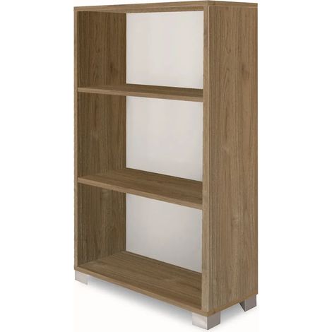 Libreria a Giorno 70L x 29P x h118 – Finitura Legno Noce – Sarmog (1/3)