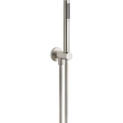 Dornbracht DO ensemble douchette avec support de douche intégré SERIENSPEZIFISCH platine brossé - 27812660, 27812660-06