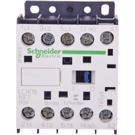 Contattore di potenza 16A 3P 110V AC 1Z 0R LC1K1610F7