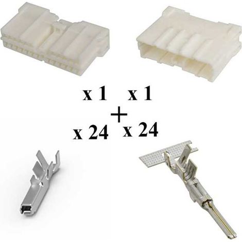 Kit Connettore Multilock Serie 070 Maschio Femmina 24 Vie