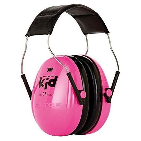 Peltor Cuffie Di Protezione Udito Per Bambini Rosa Tappo Per Orecchie 27Db