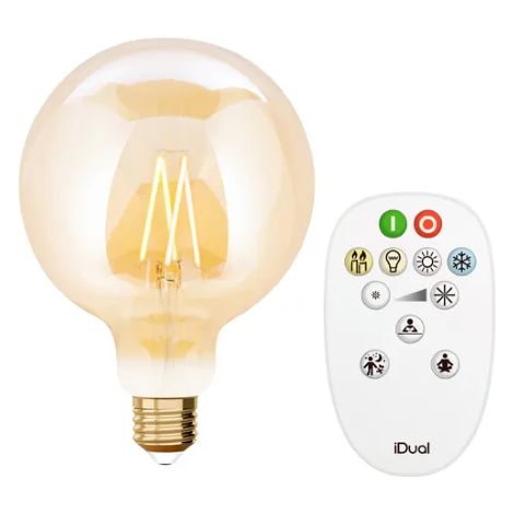 iDual E27 CON FILAMENTO CLEAR