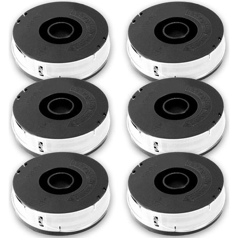 Bobine de rechange pour Bosch ART 23 SL/ART 26 SL/ART 2300/ART 23-28/ART EASY (F016800569/F016800385) pour tondeuses à gazon Bosch avec 1 capuchon (F016F04557) 4 pièces
