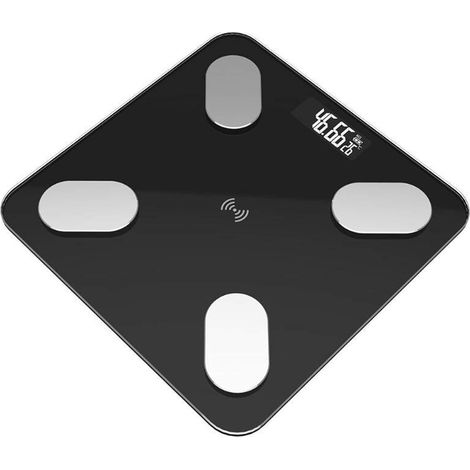 Balance de graisse corporelle balance de laboratoire LCD numérique de haute précision voix intelligente bluetooth application électronique balance de poids balance de graisse corporelle balance électr (1/3)
