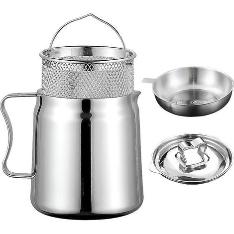 Inox huile filtre pot, 304 inox grand capacité versatile huile filtre vessel, huile filtre tank 2 l (1/5)