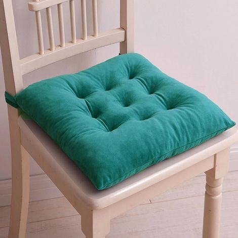 Galette De Chaise 40x40, Coussin Chaise avec Sangles, Velours Cristal Coussins(4pcs) (1/5)