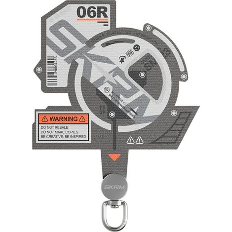 Skinarma Ekho Universal-Lanyard-Adapter grau (1/5)