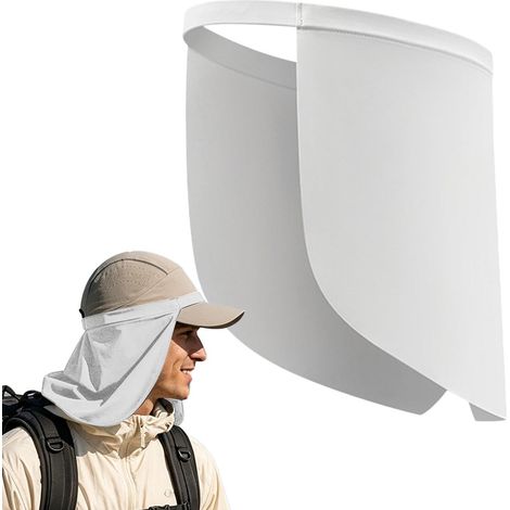 Sonnenschutz-Nackenwärmer aus atmungsaktivem und kühlendem Material Ideal zum Angeln, für den Strand, Wandern, Golfen, Camping, Skifahren, Gartenarbeit, Rasenmähen, Bauarbeiten, andere Arbeiten im Fr (1/5)