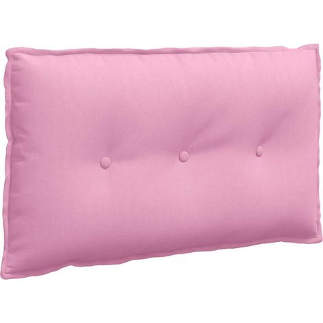 Coussin de Dos Rose 80 x 19 x 50 cm tissu (1/5)
