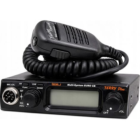 Radio CB Farun Terry Plus 12/24V AM FM ASQ multistandard (1/4)