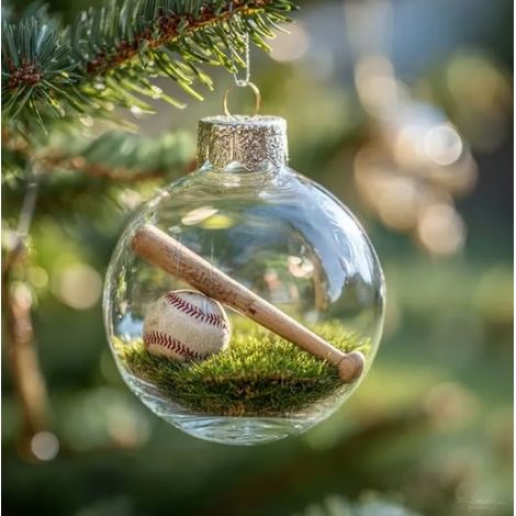 3D Sports Holiday Ornament - 3D Sports-Themed Holiday Decorations A