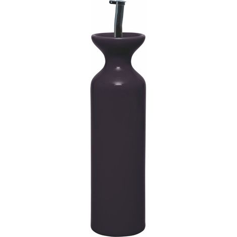 Excelsa oliera bordeaux ceramica 350 ml tappo inox