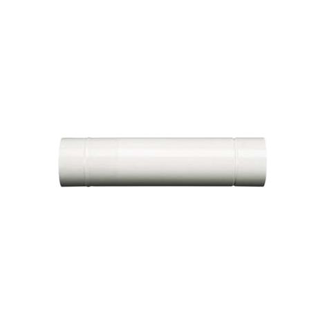 TUBO PORCELLANATO PER STUFE A LEGNA BIANCO ALA SMALTO CLASSIC  ø mm.100x500h.    ALA