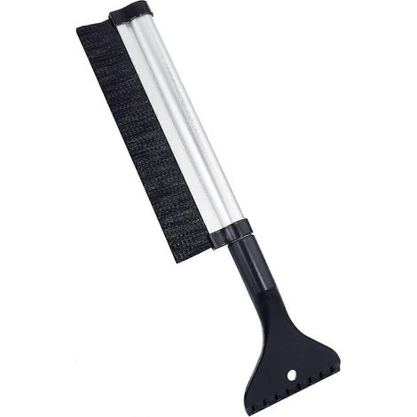 Brosse à neige de 61 cm (24 po), grattoir à glace extensible 2 en 1, outil de déneigement sans rayures pour pare-brise de voiture, camion, VUS et fourgonnette (1/5)