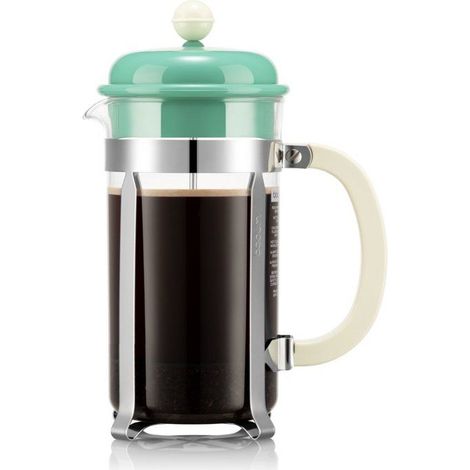 Caffettiera a stantuffo BODUM 8 tazze 1 L Verde