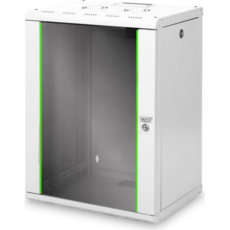 Digitus Armadio 16 Unita' Da Muro Linea Soho (A) 820 X (L) 600 X (P) 450 Mm. Colore Grigio Chiaro (1/5)
