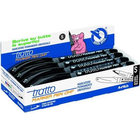 Tratto 806903 evidenziatore 8 pz Nero (1/3)